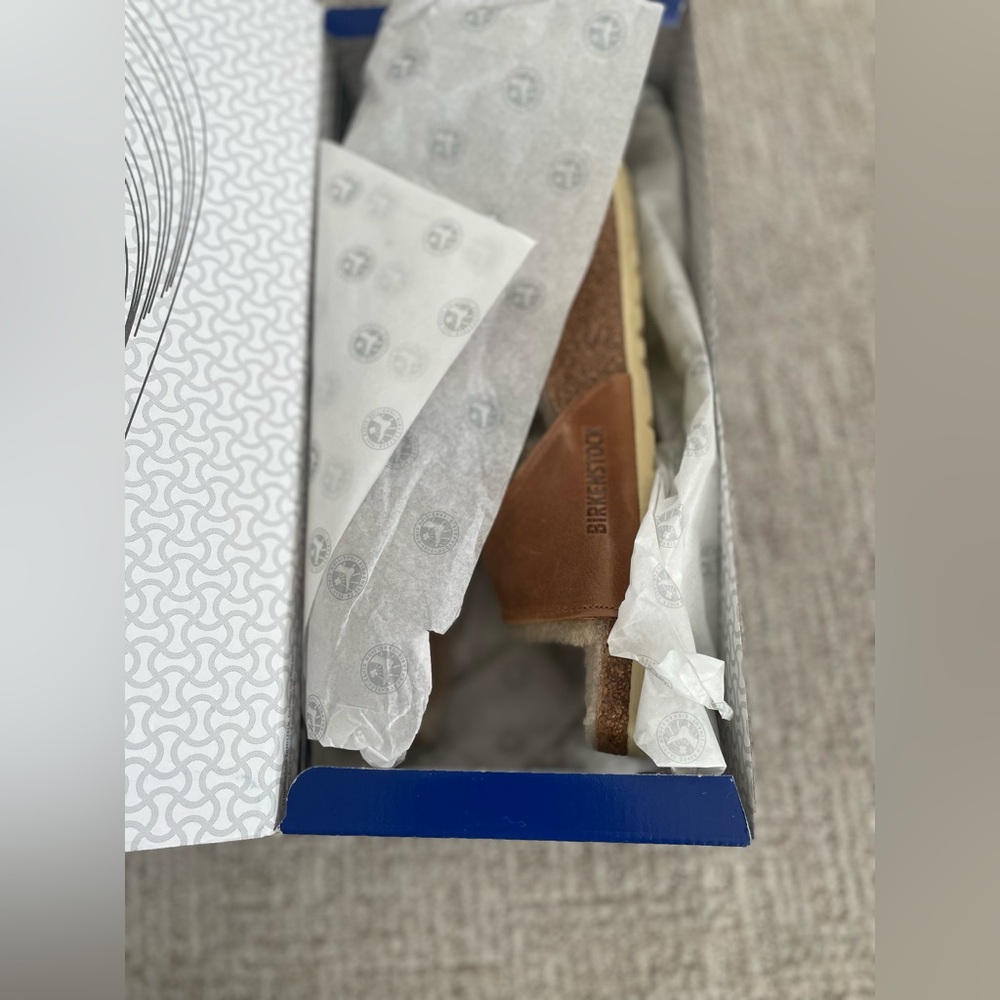 NIB!! Birkenstock Madrid with Shearling! - Picture 4 of 6